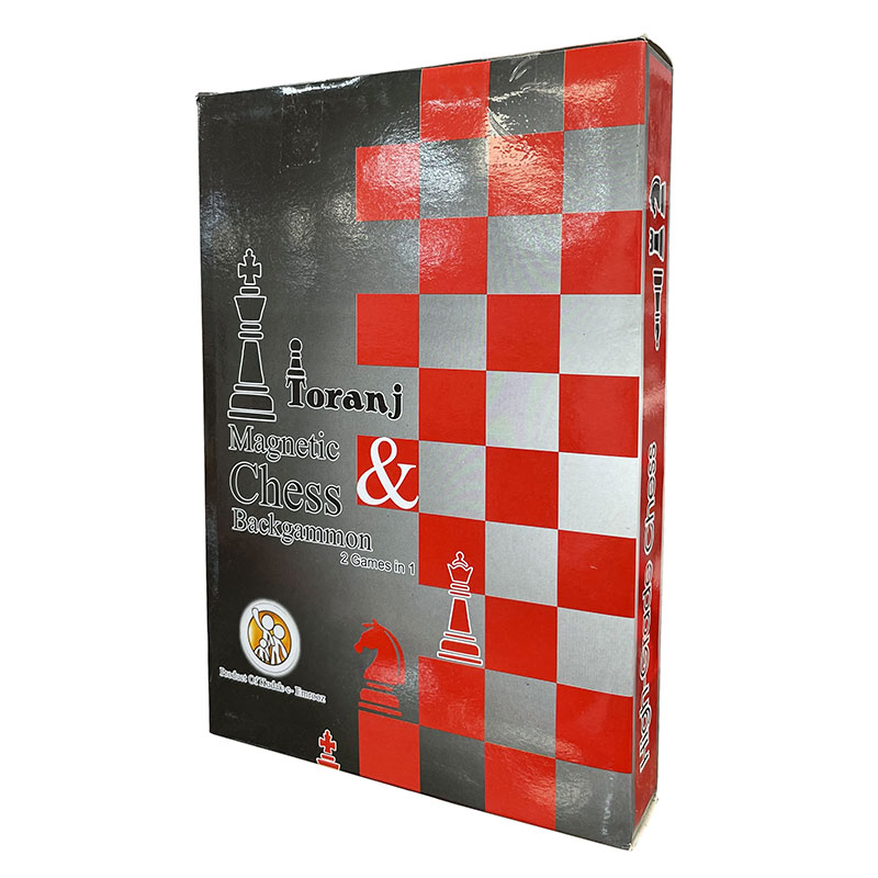 شطرنج و تخته نرد آهنربایی ترنج