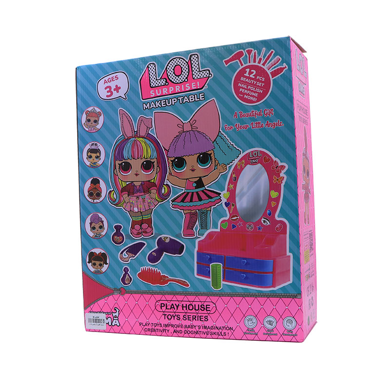 اسباب بازی میز آرایشی 12 تکه LOL