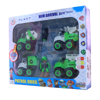 کامیون های فکری شهرداری 4 عددی آلست تویز